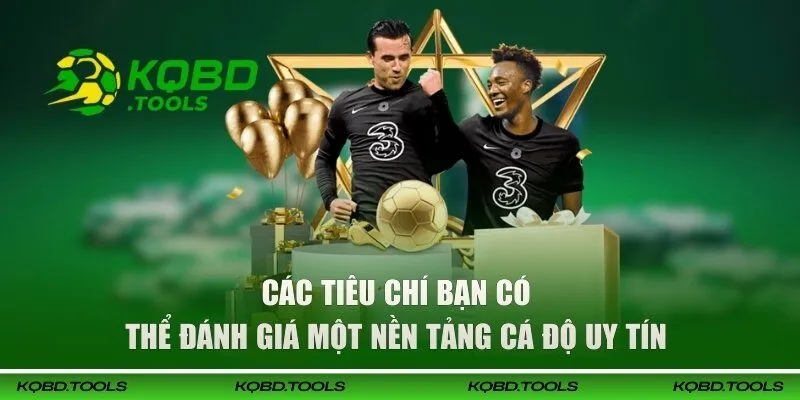 Các tiêu chí bạn có thể đánh giá một nền tảng cá độ uy tín 